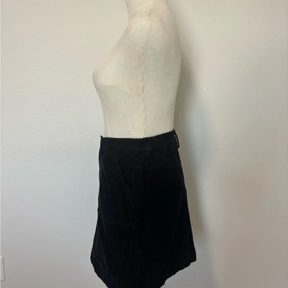 Lucy & Yak Black Corduroy Skirt - Picture 2 of 6